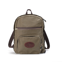 New replica Frost River435 vintage wax canvas waterproof backpack backpack College Students bag