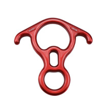 50KN outdoor horn eight character ring carabiner
