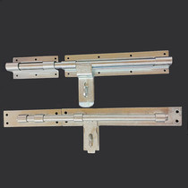 350 500mm split galvanized door bolt Iron door latch lock thickened anti-theft surface mounted door buckle door lock hardware