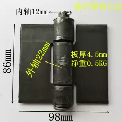 4 inch thick welded iron hinge Heavy duty car hinge car hinge iron door hinge Large quantity discount