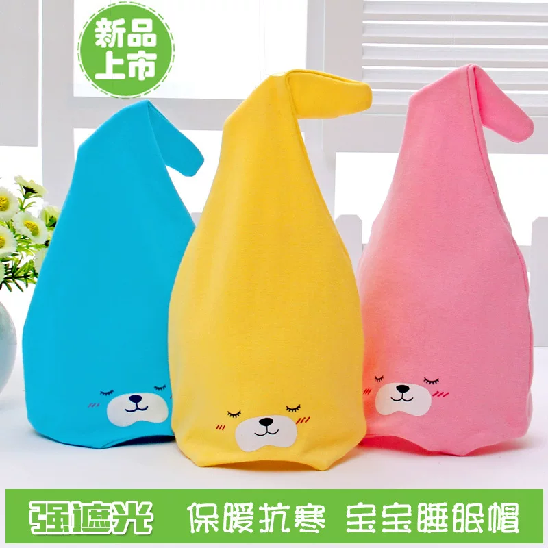 Demi-season children's cotton hat for new born, 2020