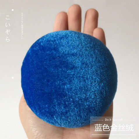 Solid color blue handmade needle small black clip bag high quality wrist needle three-dimensional cutting clothing tool bead needle seat full