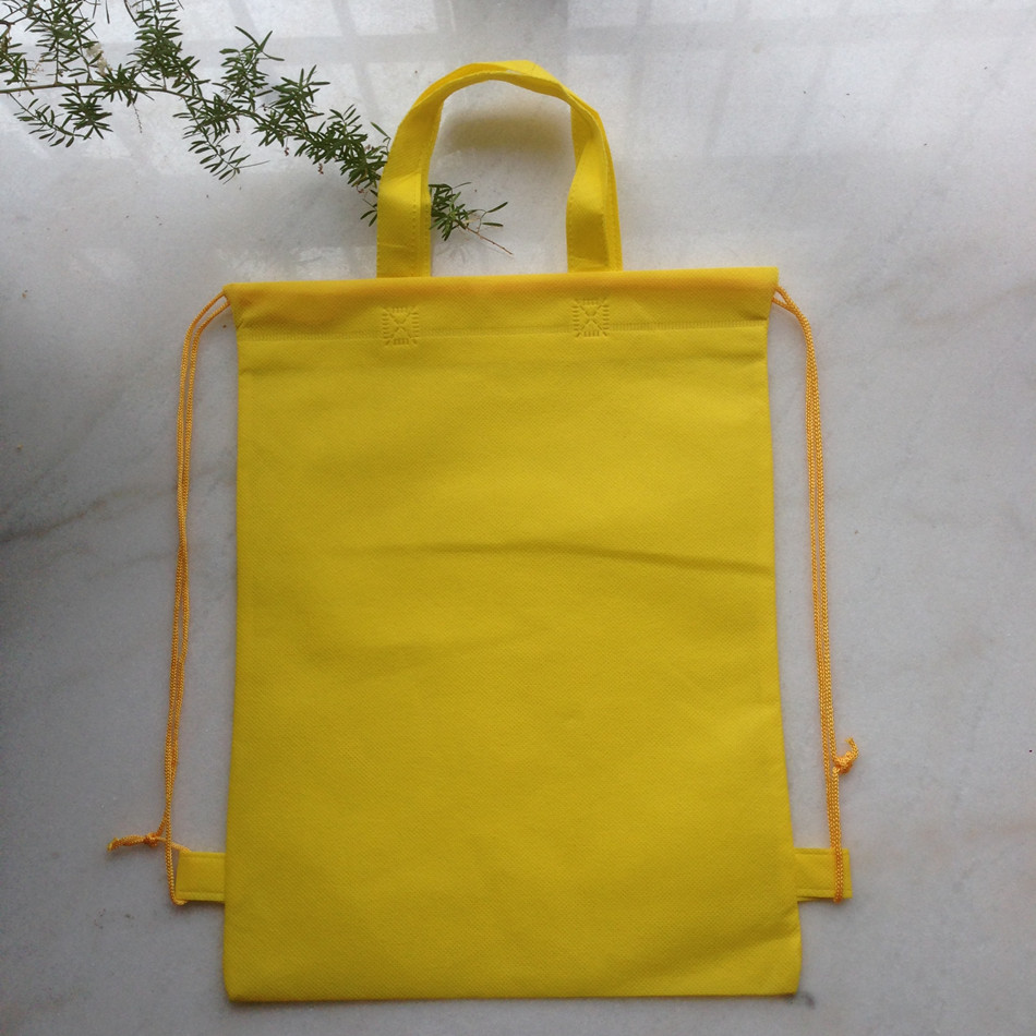 Backpack bag environmental protection bag Ultrasonic handle bag Flat mouth shopping bag Purchasing bag student school bag custom expedited