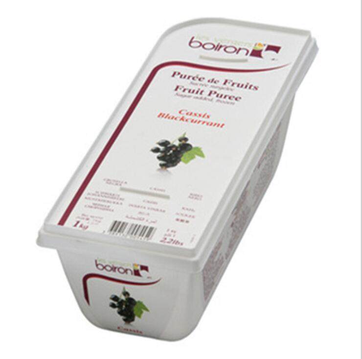 French Black Gallon Black Cutter Jam 1 kg fruit dissolved ice and soda decorated dessert baking raw materials