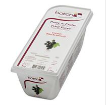 French Treasure Hairy Blackcurrant Black Vinegar Chestnut Fruit Puree Jam 1kg Fruit soluble ice Shot Wine Decorated Sweet baking raw material