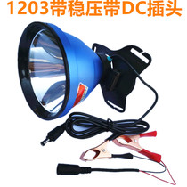 12V volt strong light long-range ultra-bright outdoor fishing special headlight external battery large spot astigmatism P70 wick