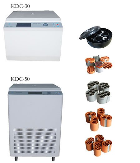 安徽中科中佳KDC-30/50低速离心机（116管脱帽）