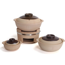 Charcoal stove small hot pot clay casserole home traditional old-fashioned insulation edge stove carbon stove casserole Hot Pot Ceramics