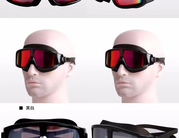 Kính râm / Cá voi cận thị HD chống sương mù nam nam hộp lớn không thấm nước kính bơi chuyên nghiệp kính bơi người lớn