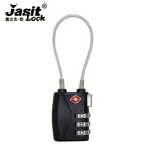 Trolley case Luggage password lock Accessories Lock Key lock Suitcase zipper lock TSA customs lock