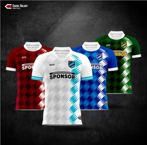 CG Tournament Football Suit Custom Men's Short Sleeve Training Sublimation Printing Group Buying Team Suit Jersey GW Wind Frost System