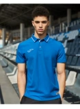 Цветная спортивная летняя трендовая футболка polo для отдыха, 70% хлопок