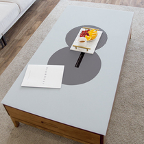(leather tea table cushion) modern light and luxurious and waterproof anti-oil and burn-proof hotel stay-at-home make-up table meal universal table mat