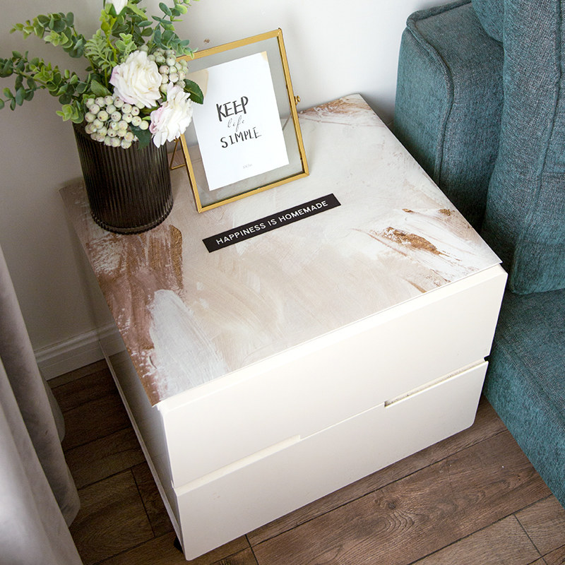 (leather bed head cabinet cushion) plums minimalist oil painting style hotel folk and waterproof anti-fouling anti-dust cushions customised