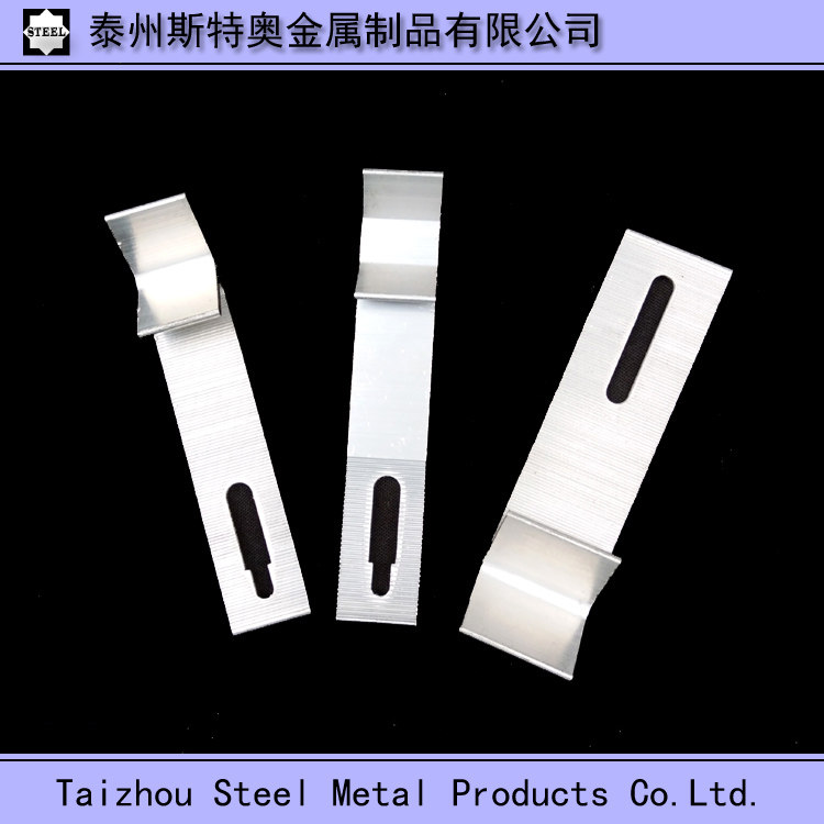 K-type eight-character tile dry pendant marble dry hanging buckle curtain wall point hook tile clip aluminum alloy dry hook