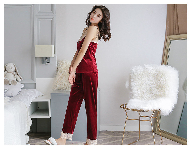 Pyjama pour femme en Polyester Polyester  à manches - Ref 2988612 Image 16