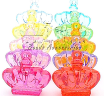 Childrens crystal toys Gemstone diy handmade beaded material bag Crown jewelry Acrylic loose bead necklace