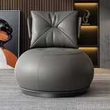 Северный легкий роскошный сингл -одиночный стул диван маленький квартира дома повседневная стул гостиная балконы ротация кожа ленивый тигр стул