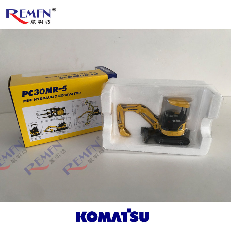 1/32 KOMATSU PC30MR-5 Komatsu Mini Excavator Alloy Car Model | eBay