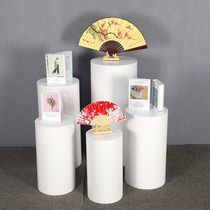 New wedding props wrought iron cylindrical dessert table birthday party supplies cone five-piece cake ornaments