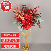 Wedding props Iron Road Guide table one-product flower device wedding road guide frame table layout props geometric road guide