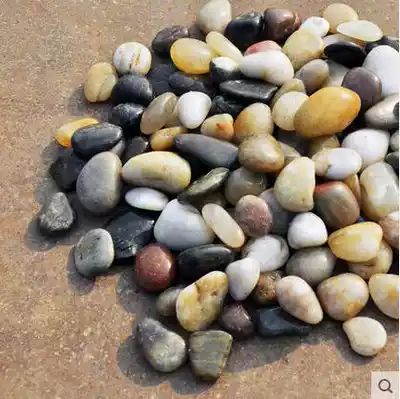 Nanjing Yuhua Stone Original Stone Natural Pebble Garden Floor Stone Fish Tank Accessories Colorful Small Stone Painting