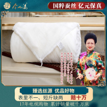 Jin Jiaying 100% filament quilt core handmade mulberry silk spring and Autumn quilt single double cotton soft watch tire cover Autumn and winter quilt