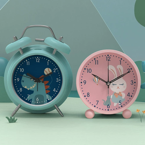 Детский маленький будильник мультфильм Мужчина мужской и женский учениц посвященные рабочие столы такты часы часы часов часы часы часов часы часы часов часы часы часы часы часы часы часы молота светящаяся милая спальня будильник прикроватные часы часы часы