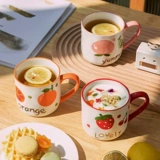 Фруктовая керамика Mark Cup Creative Girl Mite Ins Wind Cup Home Dring Water Offic