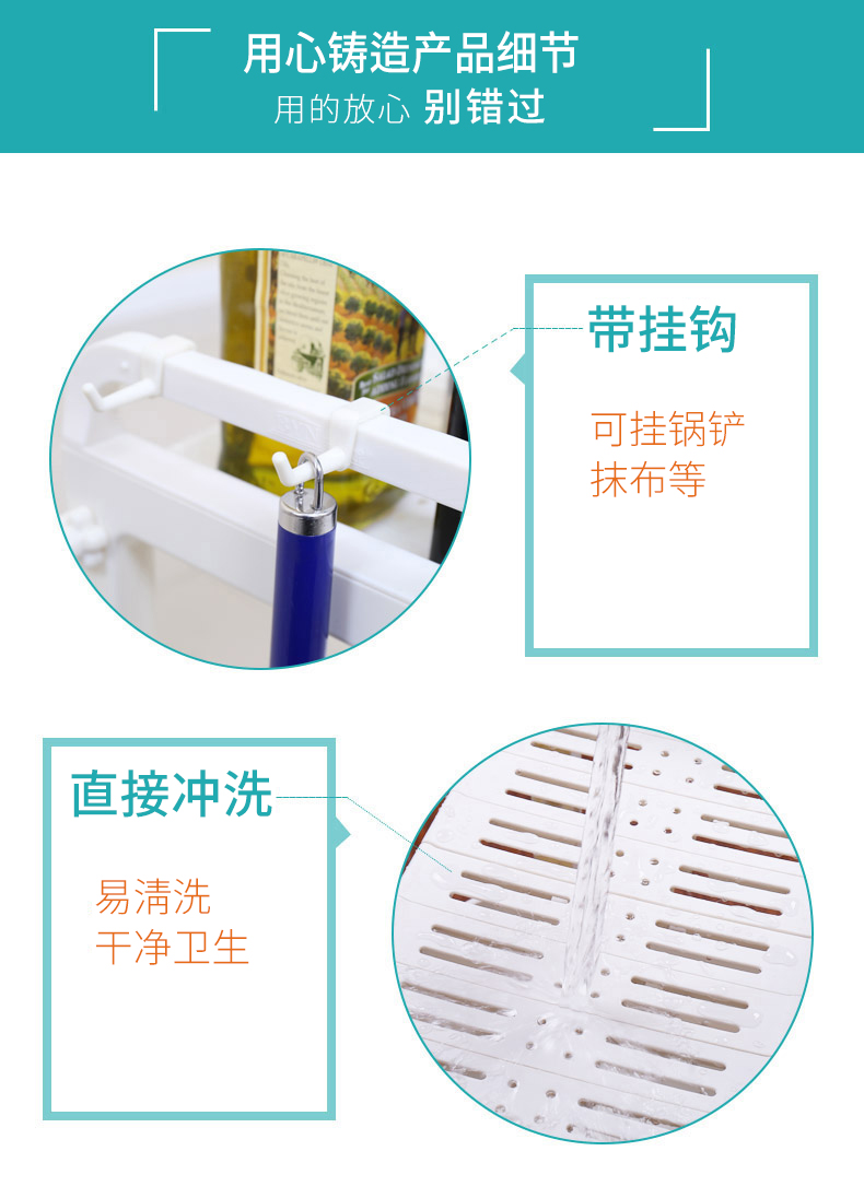 đèn pha chiếu sáng Bao Youni giá bát cống lưu trữ kệ kệ đa năng bộ đồ ăn giá bếp cung cấp cửa hàng bách hóa nhỏ - Thiết bị sân khấu đèn led nháy theo âm thanh