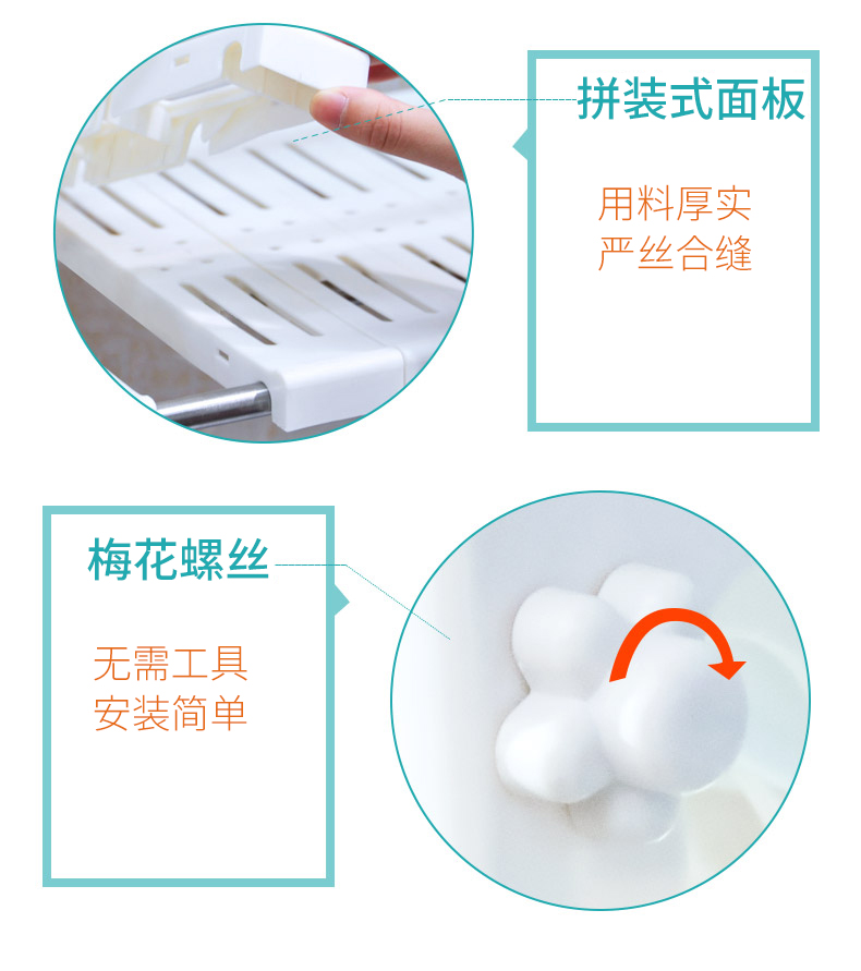 đèn pha chiếu sáng Bao Youni giá bát cống lưu trữ kệ kệ đa năng bộ đồ ăn giá bếp cung cấp cửa hàng bách hóa nhỏ - Thiết bị sân khấu đèn led nháy theo âm thanh