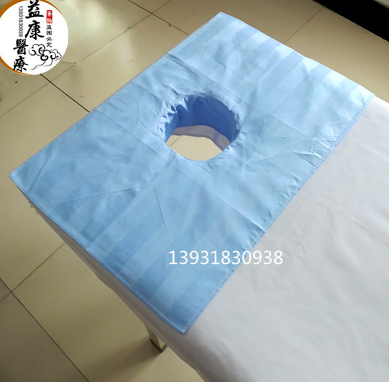 massage xông hơi Beauty spa sử dụng màn tờ nằm ​​trên giường lỗ khăn khăn vẻ đẹp khăn trải giường salon pad duy nhất với lỗ - Khăn trải giường ga nệm 1m6