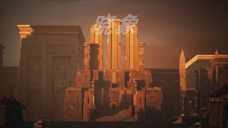 图片[9]-古老奇幻建筑3D模型 格式c4d/blender/fbx/obj K033-cg男孩