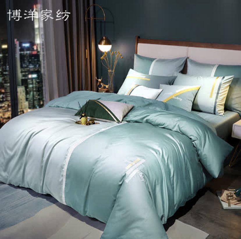 New products Kaibao] Boyang 60 Zigong Satin printed New Xinjiang cotton full cotton Four sets of oriental cj shopping straight away