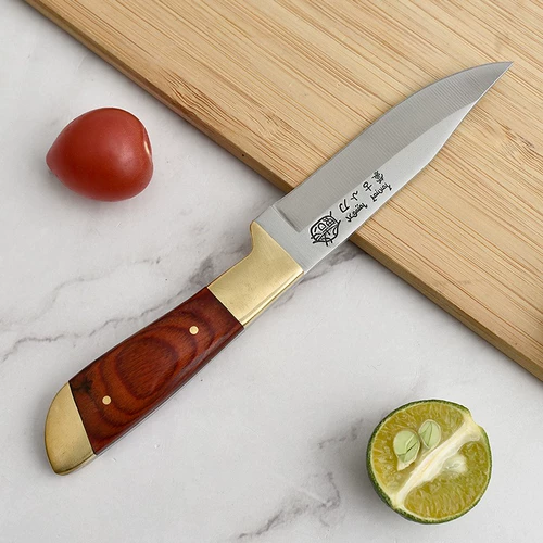 Монгольский нож для мяса, ручной нож для мяса, ручной нож для баранины, маринованного мяса, специальный нож для стейка, тибетский столовый нож, короткий нож для резки мяса