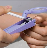 Лупа для ногтей, маникюрные кусачки для пожилых людей, подарок на день рождения