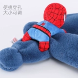 Дисней, детский зимний бархатный удерживающий тепло шарф для мальчиков, мультяшный шарф-платок