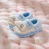 8050 Cinnamon Dog Blue [Хлопковые туфли]