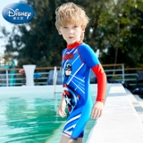 Дисней, детский купальник для мальчиков, детские штаны, защита от солнца, короткий рукав