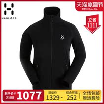 Matchstick HAGLOFS Outdoor Womens stretch windproof warm wear-resistant full zipper fleece 603293