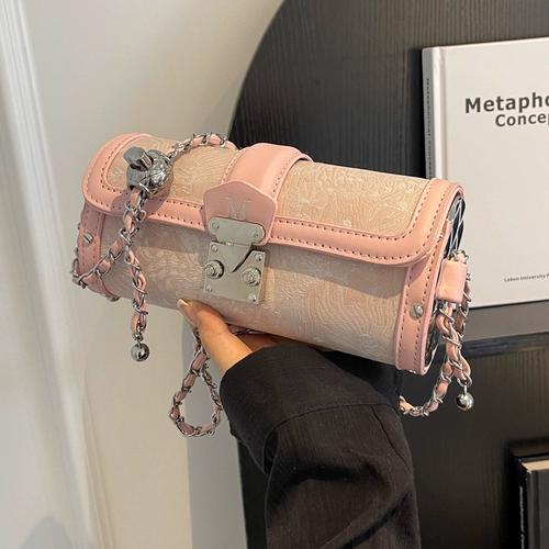 Небольшая сумка, универсальная цепь, сумка на одно плечо, изысканный стиль, в западном стиле