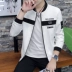 Học sinh trung học phiên bản Hàn Quốc của nam giới tự tu luyện cổ áo khoác mỏng phần thường xuân hè thu đẹp trai đẹp trai hoang dã - Mùa xuân