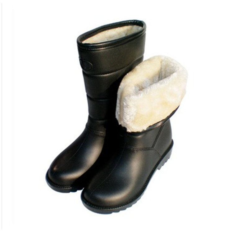 Chaussures - bottes caoutchouc homme pour hiver - semelle tendon - Ref 960503 Image 14
