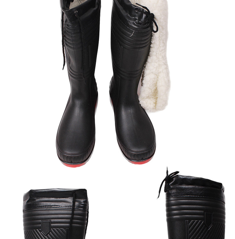 Chaussures - bottes caoutchouc homme pour hiver - semelle tendon - Ref 960503 Image 39