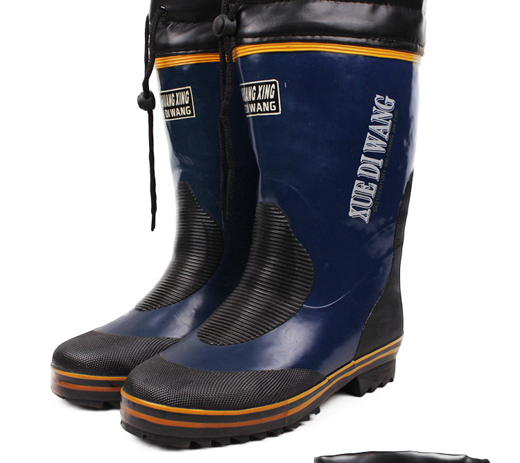 Chaussures - bottes caoutchouc homme pour hiver - semelle tendon - Ref 960503 Image 38