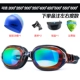 Kính bơi Jast nữ không thấm nước chống sương mù HD kính cận thị kính bơi hộp lớn kính bơi nam dành cho người lớn
