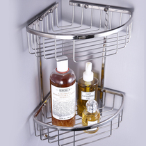 hcg and adult bathroom stainless steel bathroom space saving tripod shelf basket 03501 00811