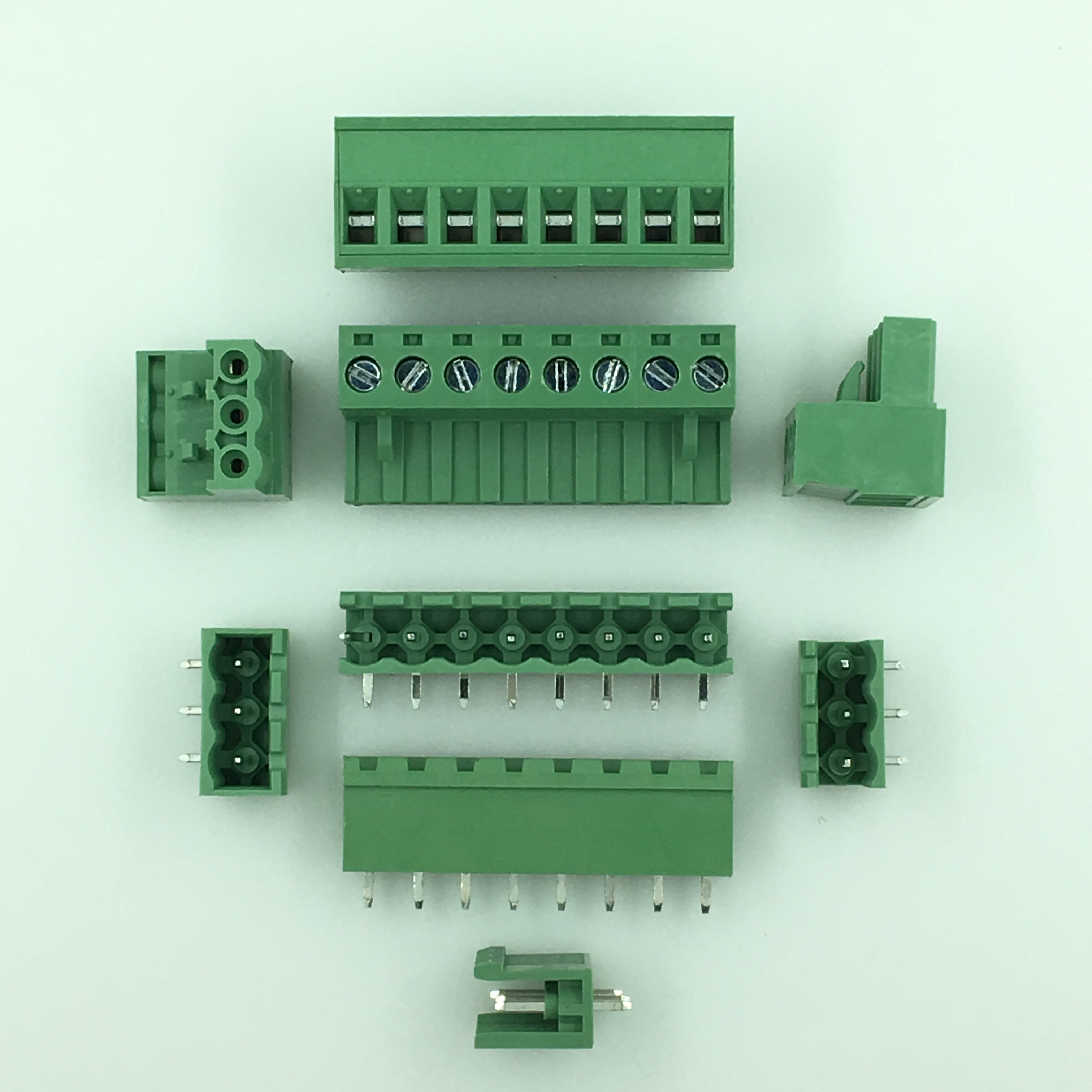 2EDG-5 08 green plug-in connector PCB terminal block instrument connector male and female to plug