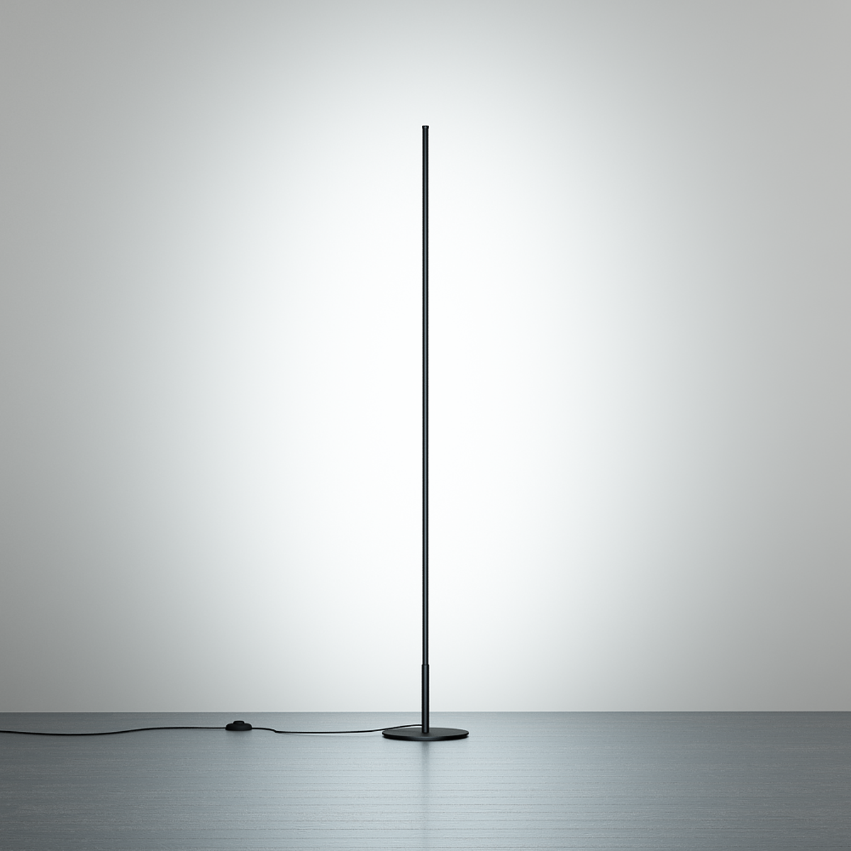 Minimalist creative floor lamp Bedroom living room atmosphere Nordic simple led vertical lamp ins wind light luxury vertical table lamp