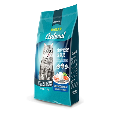 雷米高澳宝猫粮成猫幼猫1.5kg泌尿道包邮英短蓝猫猫饭增肥发腮